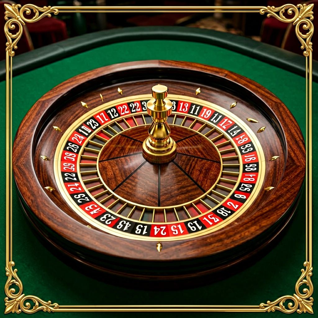 European Roulette ဂိမ်း သရုပ်ဖော်ပုံ - roulette wheel