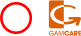 18+ Responsible Gaming / GamCare mark