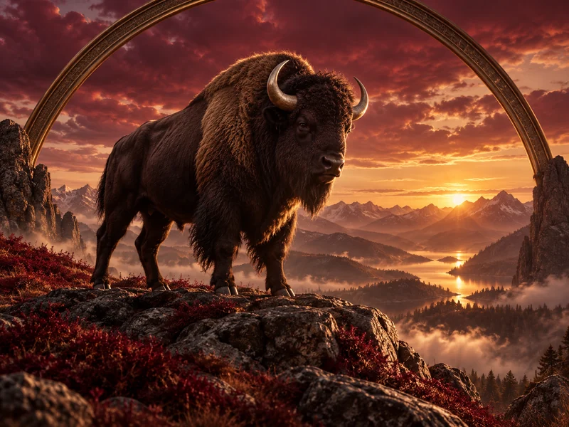 Buffalo King Megaways — သရုပ်ဖော်ပုံ